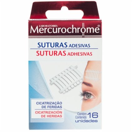 SUTURA ADESIVA MERCUROCHROME 16UNI
