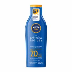 Protetor Solar Nivea Sun Protect Hidrata Fps 70 200ml