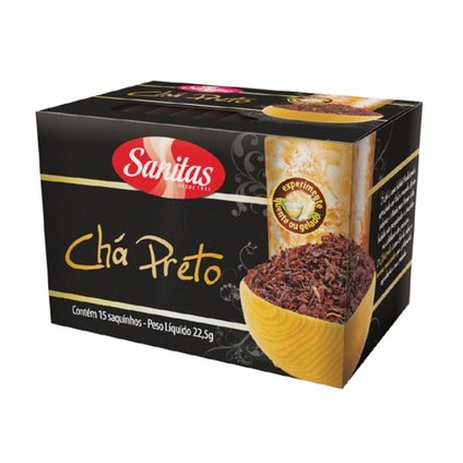 CHÁ PRETO LIFAR SANITAS 15 SAQUINHOS