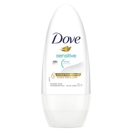 DESODORANTE DOVE SEM PERFUME ROLL ON 50ML