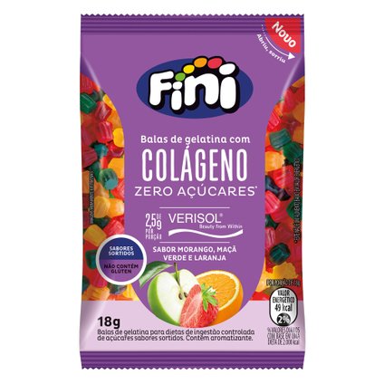BALA COLÁGENO NATURAL SWEETS FINI 18G