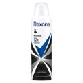 DESODORANTE ANTITRANSPIRANTE AEROSOL FEMININO REXONA INVISIBLE 72 HORAS 150ML