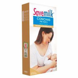 Concha Pre Parto Savemilk Rigida C/2