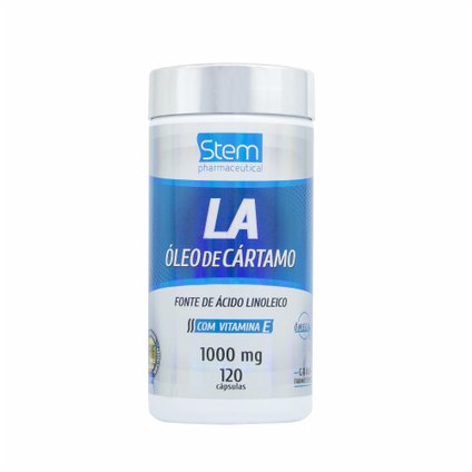 ÓLEO DE CÁRTAMO STEM 1000 MG COM 120 CÁPULAS