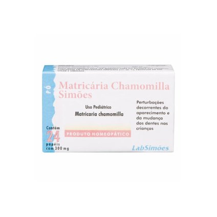 MATRICARIA CHAMOMILLA 300MG COM 24 SACHÊS