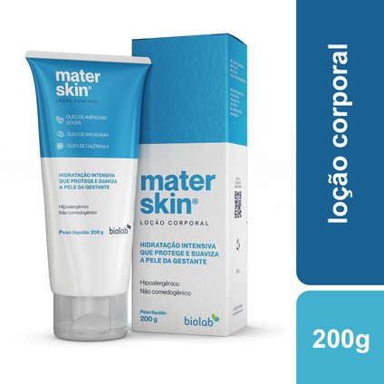 HIDRATANTE CORPORAL PARA GESTANTES MATERSKIN COM 200G
