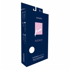 SIGVARIS AUDACE 3/4 BEGE PONT ABERTA M 15-20MMHG