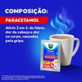 CHÁ PARA GRIPE VICK PYRENA SABOR MAÇÃ E CANELA 5G