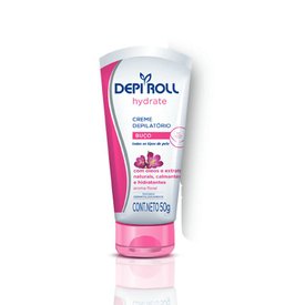 CREME DEPILATÓRIO DEPILROLL P/ BUÇO FLORAL 50G
