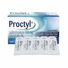 PROCTYL 15 SUPOSITÓRIOS