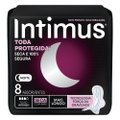 ABSORVENTE EXTERNO INTIMUS NOTURNO SECA COM ABAS 8 UNIDADES