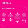 ABSORVENTE EXTERNO INTIMUS NOTURNO SECA COM ABAS 8 UNIDADES