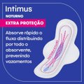 ABSORVENTE EXTERNO INTIMUS NOTURNO SECA COM ABAS 8 UNIDADES