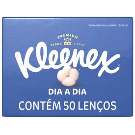 LENÇOS KLEENEX KIDS 50 UNIDADES