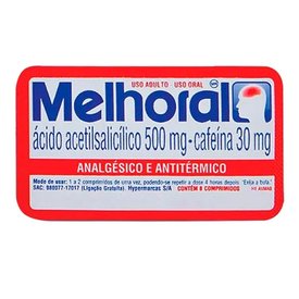MELHORAL ADULTO 8 COMPRIMIDOS