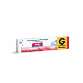 Maleato Dexclorfeniramina 10mg/g Creme 30g Ems Genérico