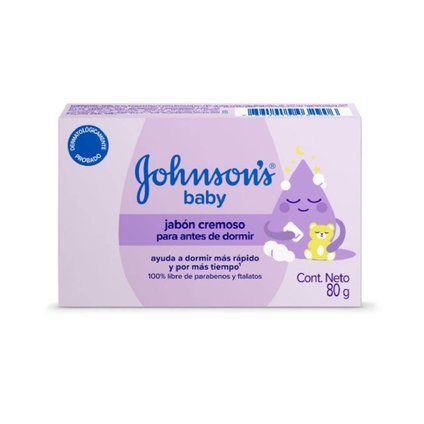 SABONETE EM BARRA JOHNSONS BABY HORA DO SONO 80G