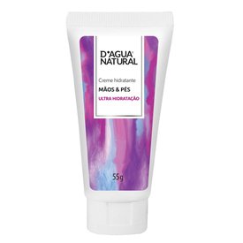 CREME PARA MÃOS E PÉS DAGUA NATURAL 55G