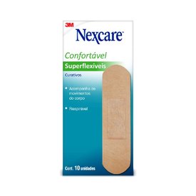 CURATIVO NEXCARE SUPERFLEXIVEIS COM 10