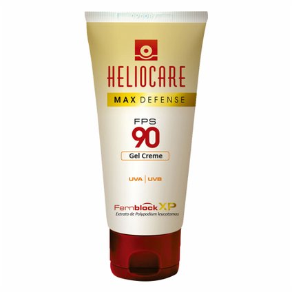 PROTETOR SOLAR GEL CREME HELIOCARE MAX DEFENSE FPS90 50G