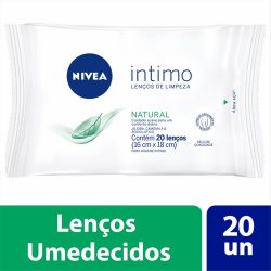 Nivea Lenço Umedecido Feminino Natural C/20