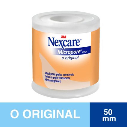 MICROPORE NEXCARE 50MMX4,5M BEGE