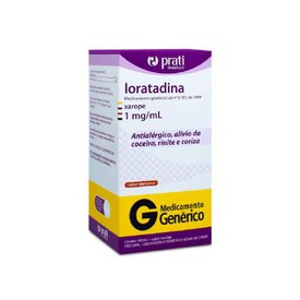 LORATADINA 1MG/ML XAROPE 100ML PRATI DONADUZZI GENÉRICO