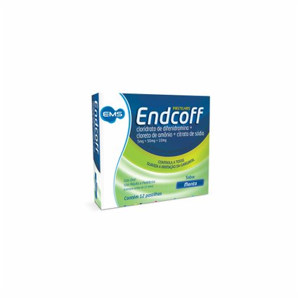 ENDCOFF MENTA 12 PASTILHAS