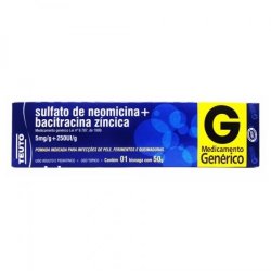 Sulfato Neomicina+bacitracina 50g Teuto Genérico P