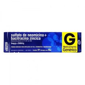 SULFATO NEOMICINA+BACITRACINA 50G TEUTO GENÉRICO P