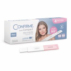 Teste De Gravidez Confirme Compact Com 1 Unidade