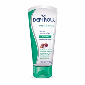CREME DEPILATÓRIO DEPIROLL CORPORAL PARA PELOS GROSSOS 100G