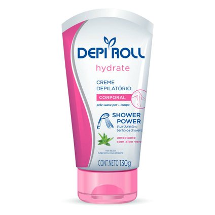 CREME DEPILATÓRIO DEPIL ROLL CORPORAL SHOWER POWER 130G
