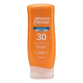 PROTETOR SOLAR FPS 30 CENOURA E BRONZE 200ML