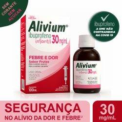 Alivium Suspensão 30mg/ml 100ml + Seringa Dosadora