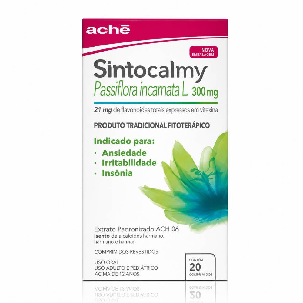 Sintocalmy 300mg 20 Comprimidos Revestidos