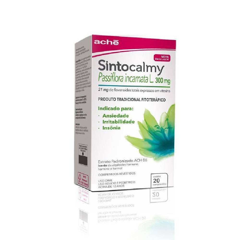 Sintocalmy 300mg 20 Comprimidos Revestidos