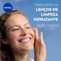 LENÇOS DE LIMPEZA DEMAQUILANTES NIVEA 3 EM 1 AÇÃO HIDRATANTE 25 UNIDADES