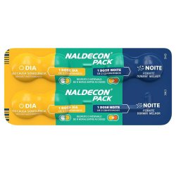 Naldecon Dia E Noite Paracetamol 800mg + Cloridrato De Fenilefrina 20mg 6 Comprimidos