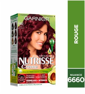 TINTURA GARNIER NUTRISSE COLORÍSSIMOS 6660 ROUGE