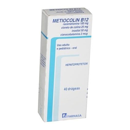 Metiocolin B-12 c/ 40 Drageas