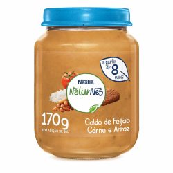 Papinha Nestle Caldo De Feijão, Carne E Arroz 170g