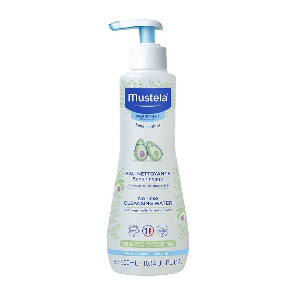 Água De Limpeza Sem Enxágue Mustela 300ml