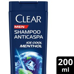 Shampoo Clear Ice Cool Menthol 200ml