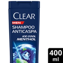 Shampoo Anticaspa Clear Men Ice Cool Menthol 400ml