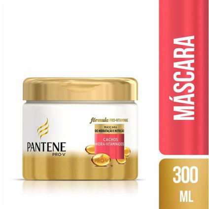 MÁSCARA DE TRATAMENTO PANTENE CACHOS HIDRA-VITAMINADOS 300ML