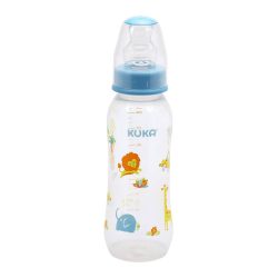 Mamadeira Natural Kuka Azul Com Bico Ortodôntico N2 250ml