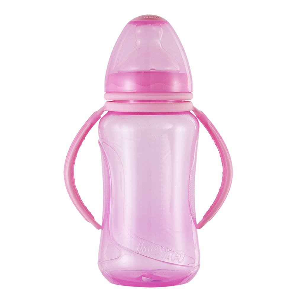 Mamadeira Kuka Aquarela Rosa 330ml