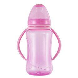 Mamadeira Kuka Aquarela Bico Ortodôntico Rosa 330ml
