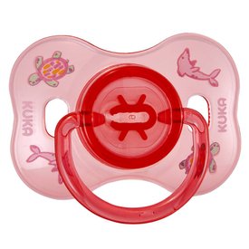 CHUPETA KUKA ROSA 6 MESES + COM 1 UNIDADE
